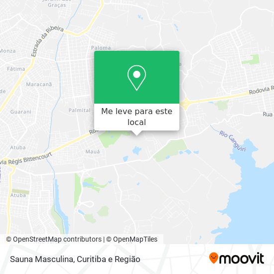 Sauna Masculina mapa