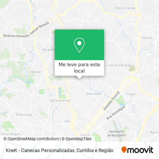 KneK - Canecas Personalizadas mapa