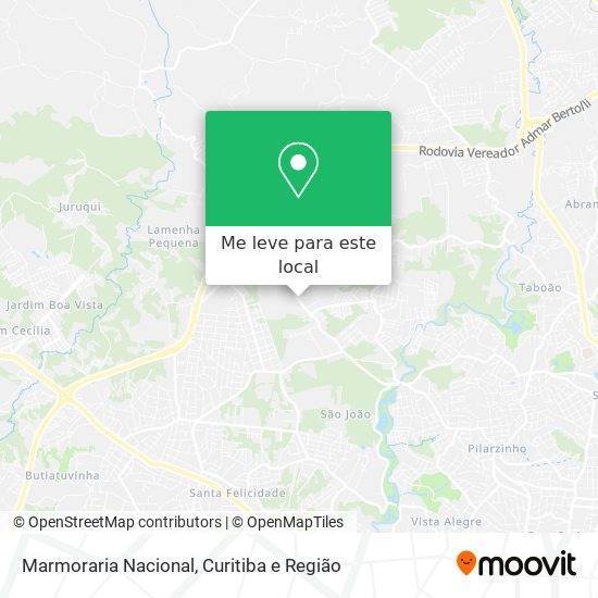 Marmoraria Nacional mapa