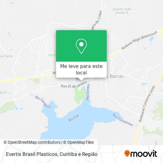 Evertis Brasil Plasticos mapa