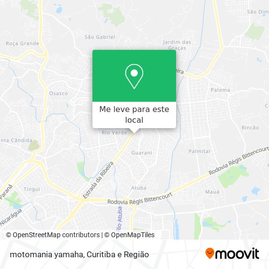 motomania yamaha mapa