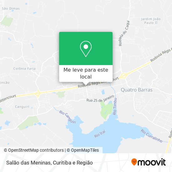 Salão das Meninas mapa