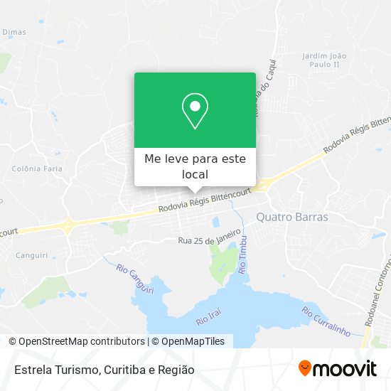 Estrela Turismo mapa