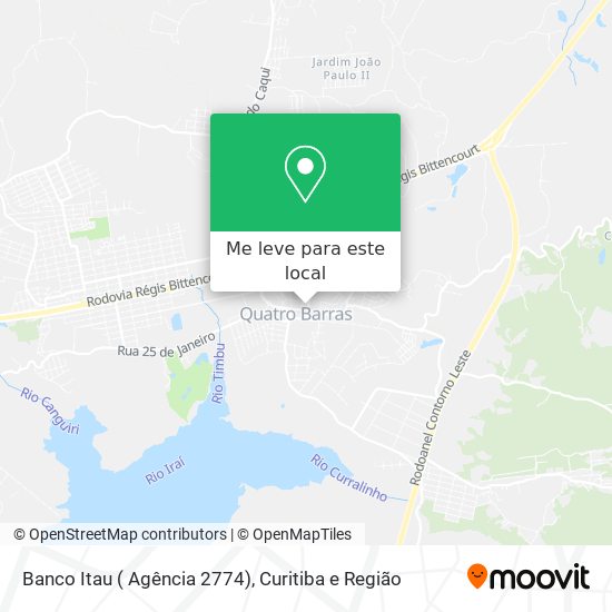 Banco Itau ( Agência 2774) mapa