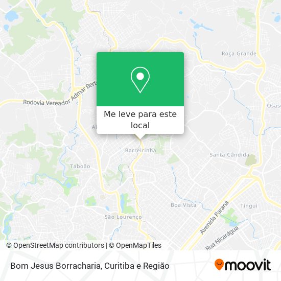 Bom Jesus Borracharia mapa