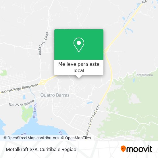 Metalkraft S/A mapa
