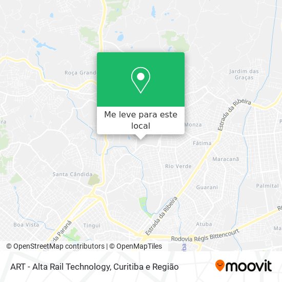 ART - Alta Rail Technology mapa