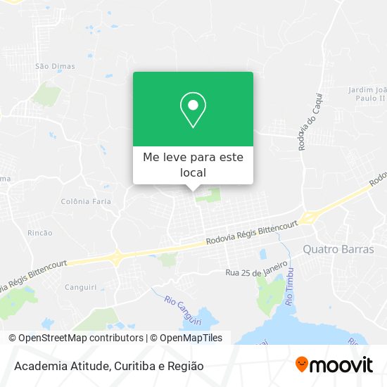 Academia Atitude mapa