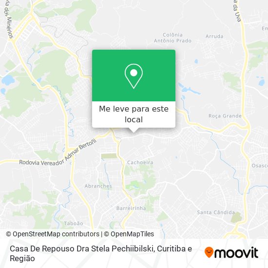 Casa De Repouso Dra Stela Pechiibilski mapa