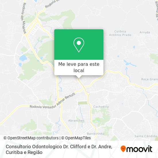 Consultorio Odontologico Dr. Clifford e Dr. Andre mapa