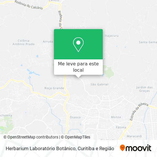 Herbarium Laboratório Botânico mapa