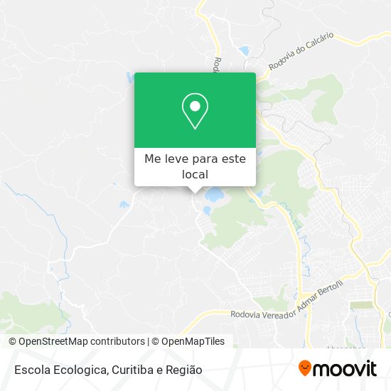 Escola Ecologica mapa