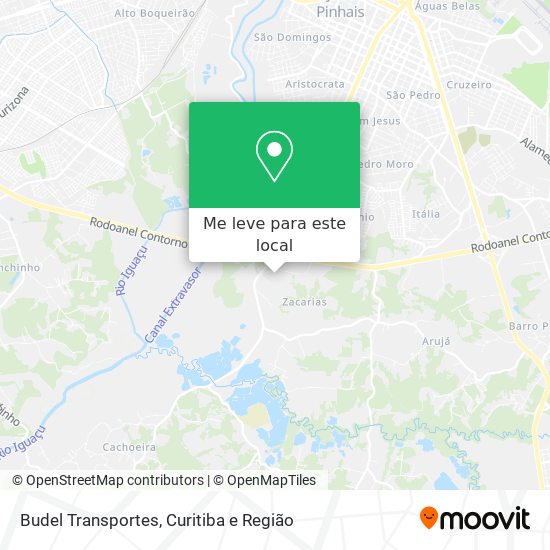 Budel Transportes mapa