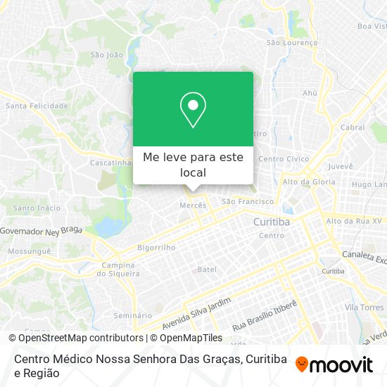 Centro Médico Nossa Senhora Das Graças mapa