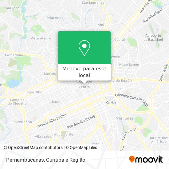 Pernambucanas mapa