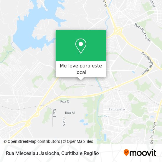 Rua Mieceslau Jasiocha mapa
