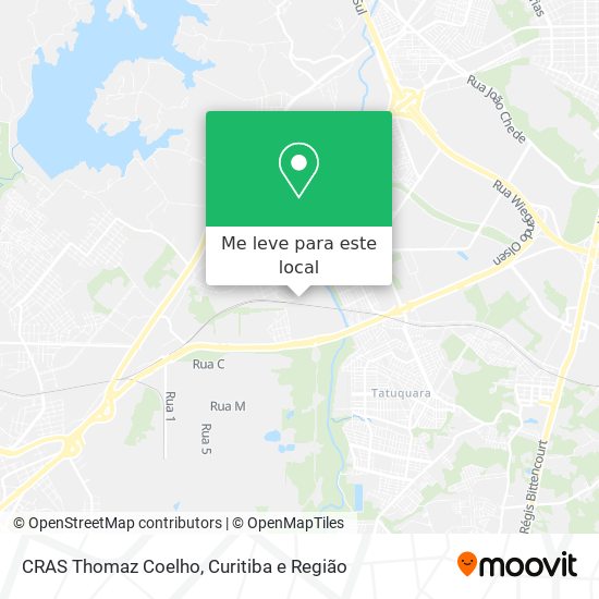 CRAS Thomaz Coelho mapa