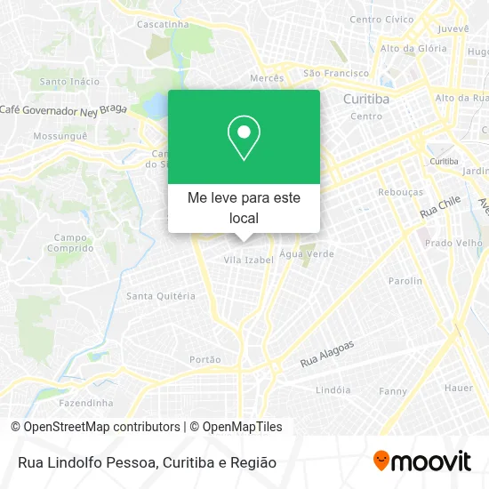 Rua Lindolfo Pessoa mapa