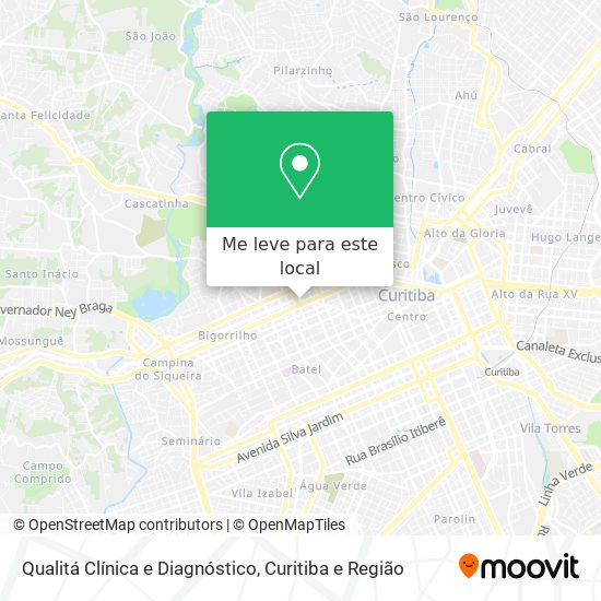 Qualitá Clínica e Diagnóstico mapa
