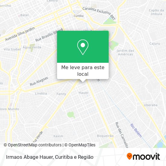 Irmaos Abage Hauer mapa