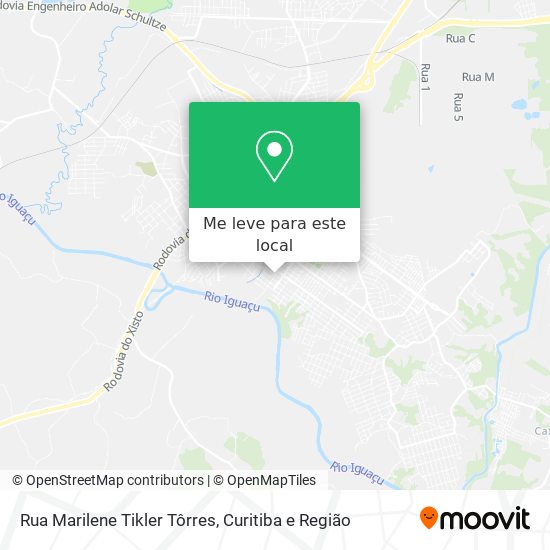 Rua Marilene Tikler Tôrres mapa