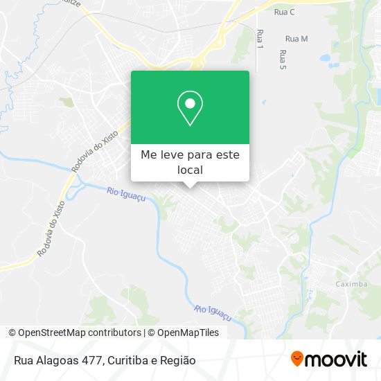 Rua Alagoas 477 mapa