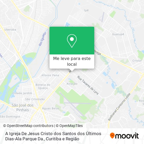 A Igreja De Jesus Cristo dos Santos dos Últimos Dias-Ala Parque Da. mapa