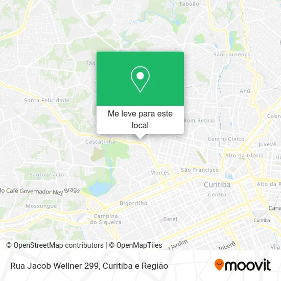 Rua Jacob Wellner 299 mapa