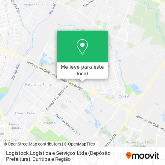 Logistock Logística e Serviços Ltda (Depósito Prefeitura) mapa