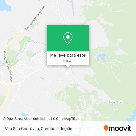 Vila Sao Cristovao mapa