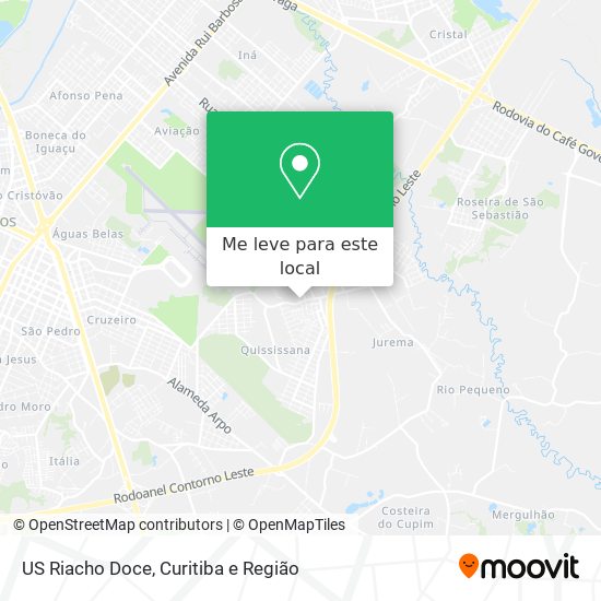 US Riacho Doce mapa