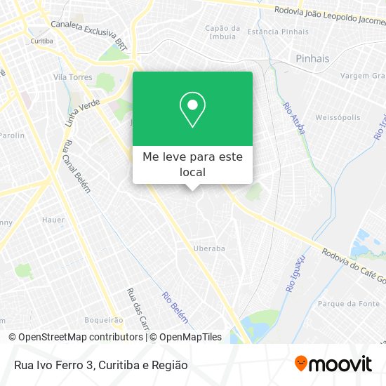 Rua Ivo Ferro 3 mapa