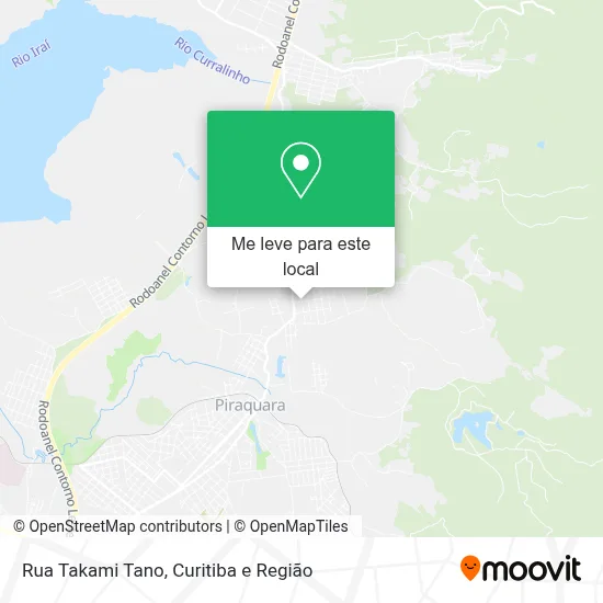 Rua Takami Tano mapa