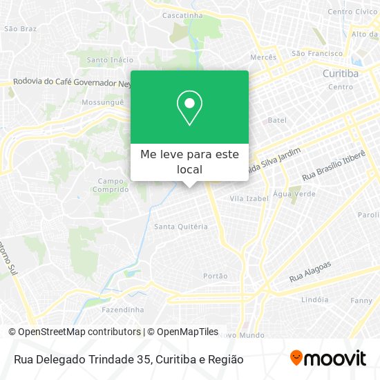 Rua Delegado Trindade 35 mapa