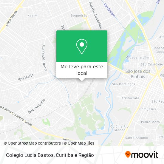 Colegio Lucia Bastos mapa