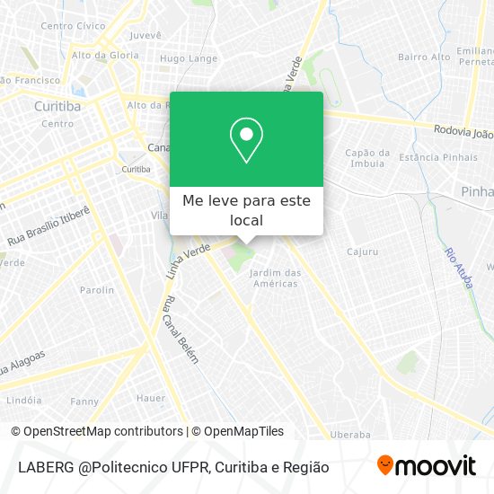 LABERG @Politecnico UFPR mapa