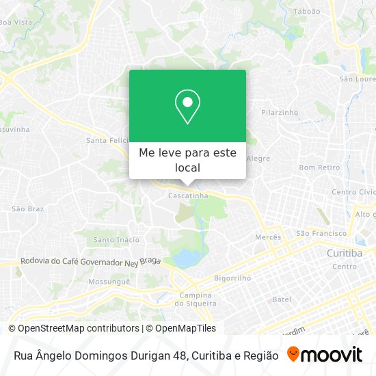 Rua Ângelo Domingos Durigan 48 mapa