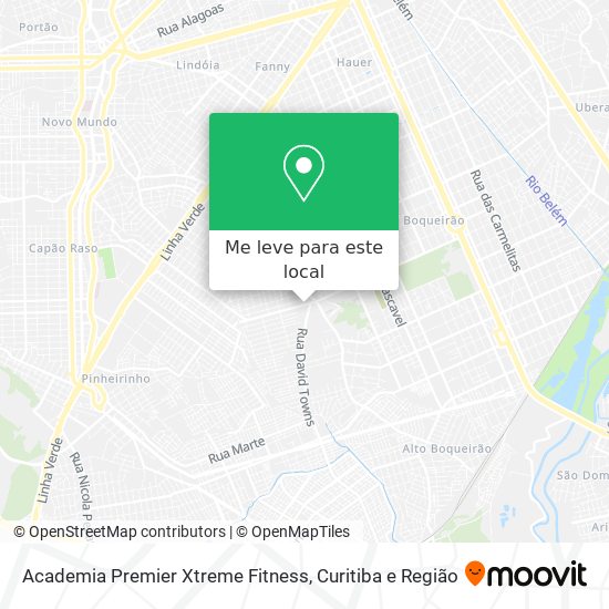 Academia Premier Xtreme Fitness mapa