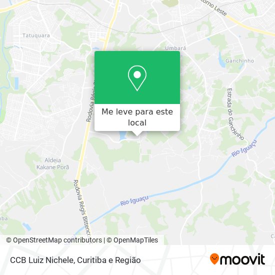 CCB Luiz Nichele mapa