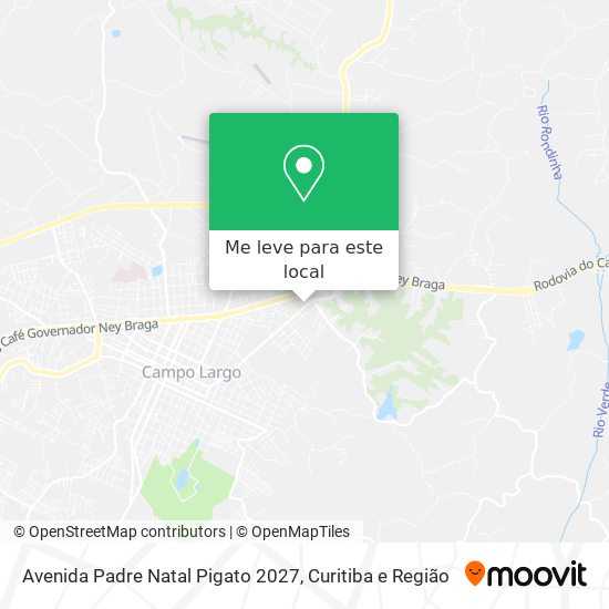 Avenida Padre Natal Pigato 2027 mapa