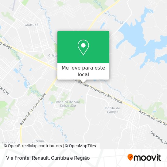 Via Frontal Renault mapa