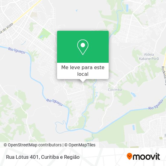 Rua Lótus 401 mapa