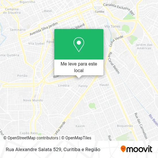 Rua Alexandre Salata 529 mapa