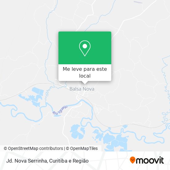 Jd. Nova Serrinha mapa