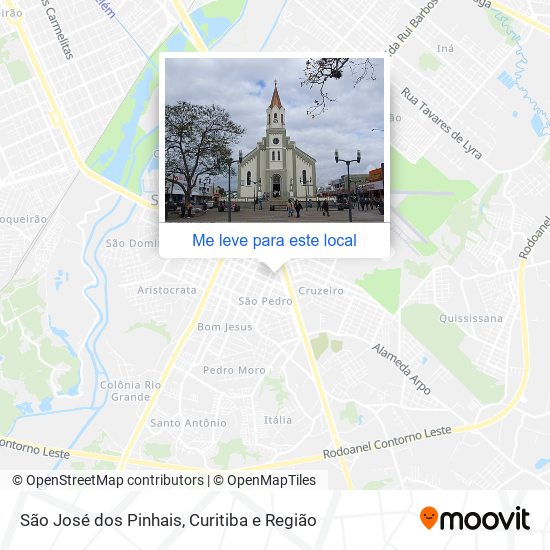 Como chegar até Colégio estadual costa viana em São José Dos Pinhais de  Ônibus?