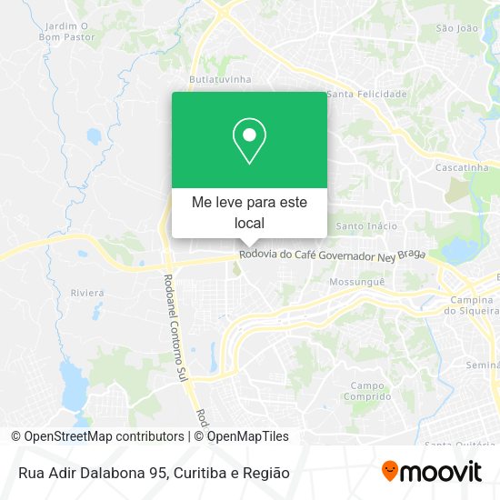 Rua Adir Dalabona 95 mapa