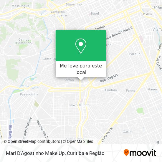 Mari D'Agostinho Make Up mapa