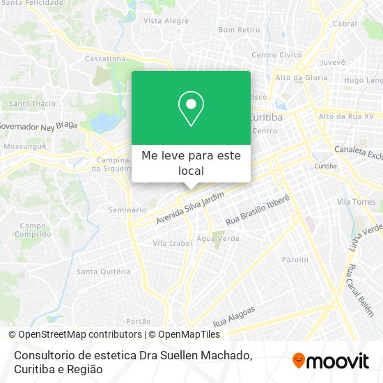 Consultorio de estetica Dra Suellen Machado mapa
