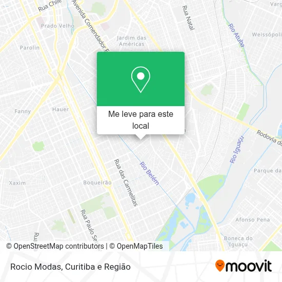 Rocio Modas mapa