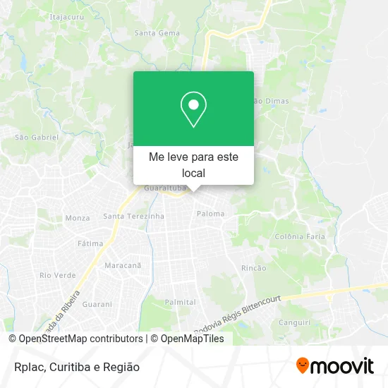 Rplac mapa